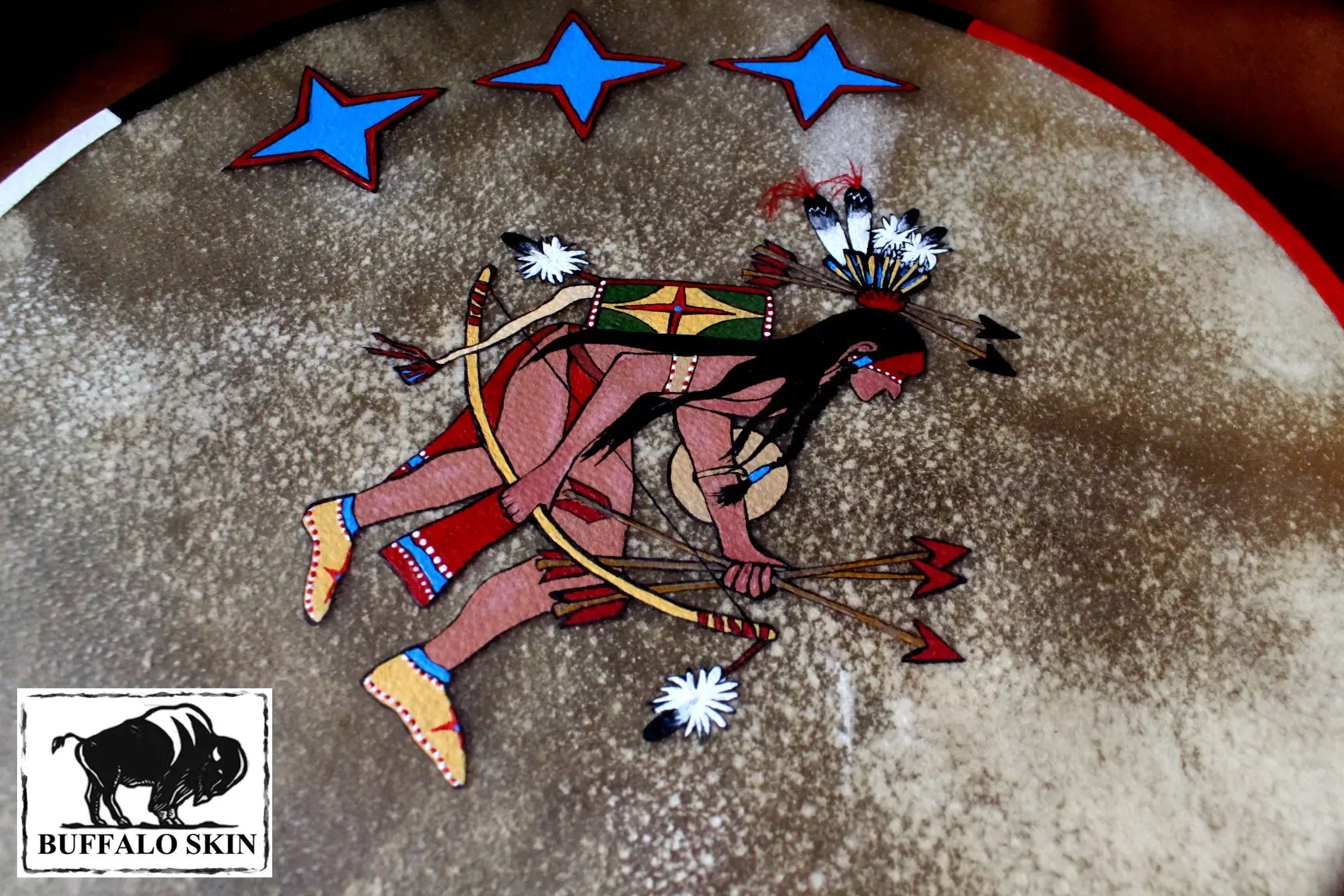 Buffalo Shaman Drum - Imagen 6