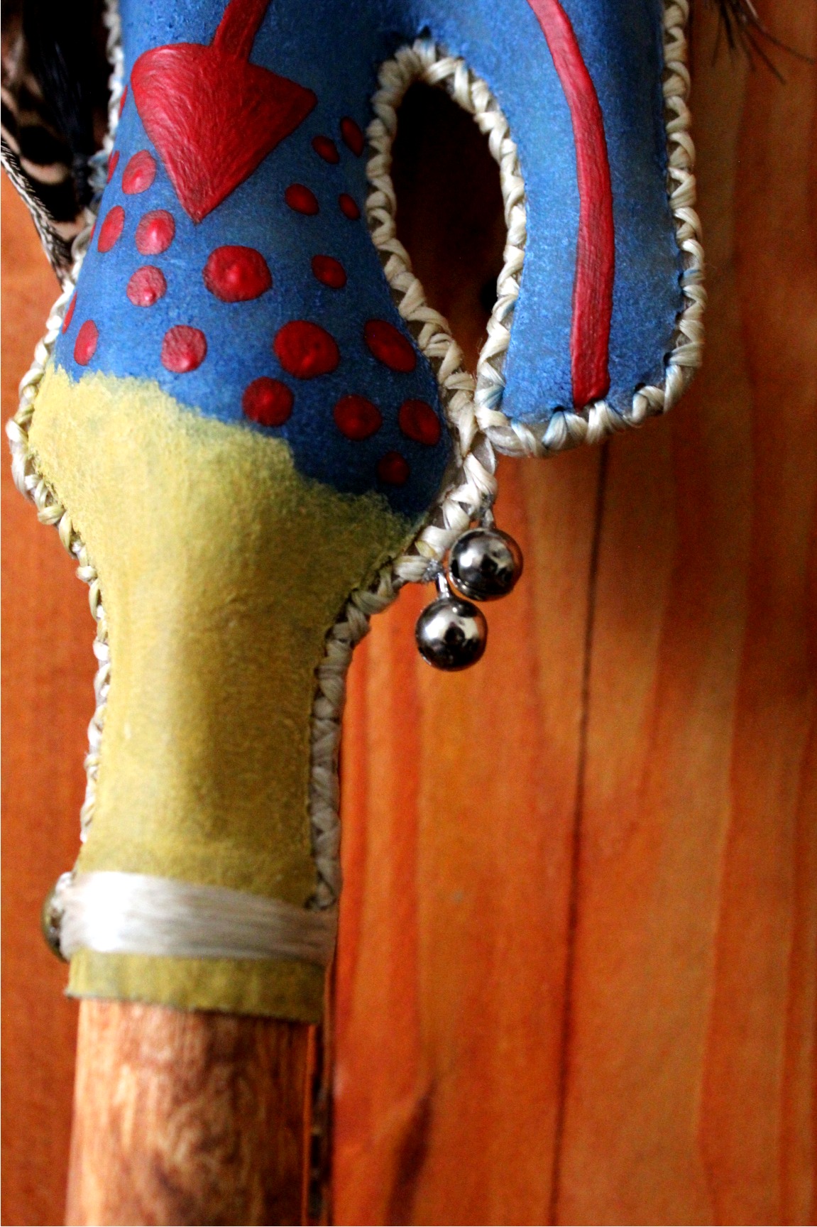 Horse Totem Rattle, Native American - Imagen 5