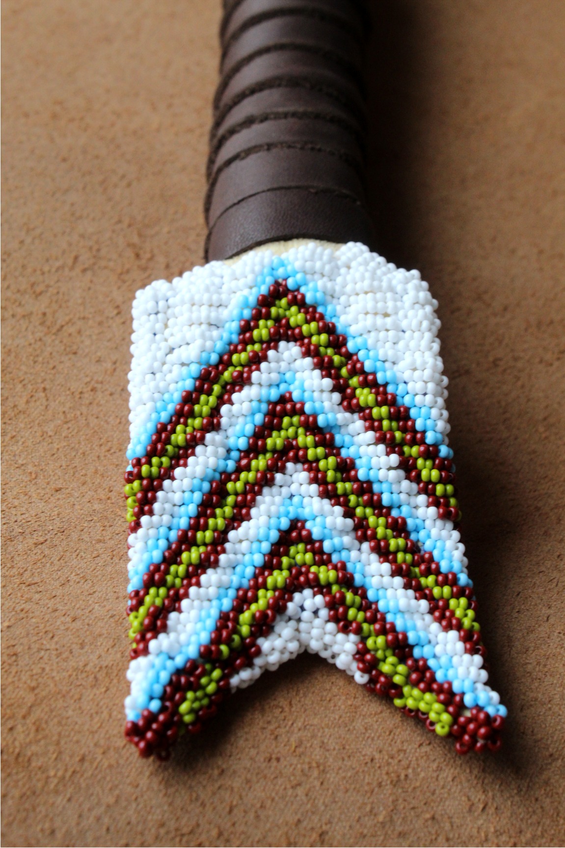 Dreamcatcher Circular Rattle, Native American - Imagen 2