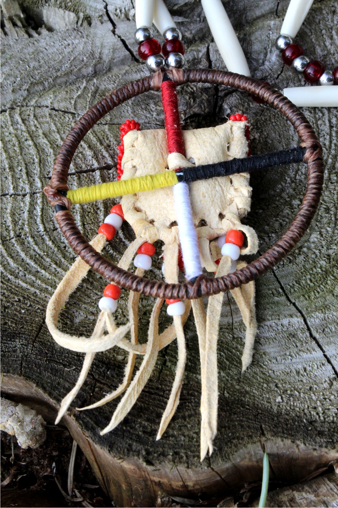 4 Directions Medicine Bag Native American - Imagen 3