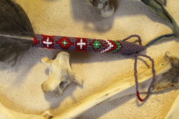 Spiritual Prayer Feather, Smudge Feather Native - Imagen 4