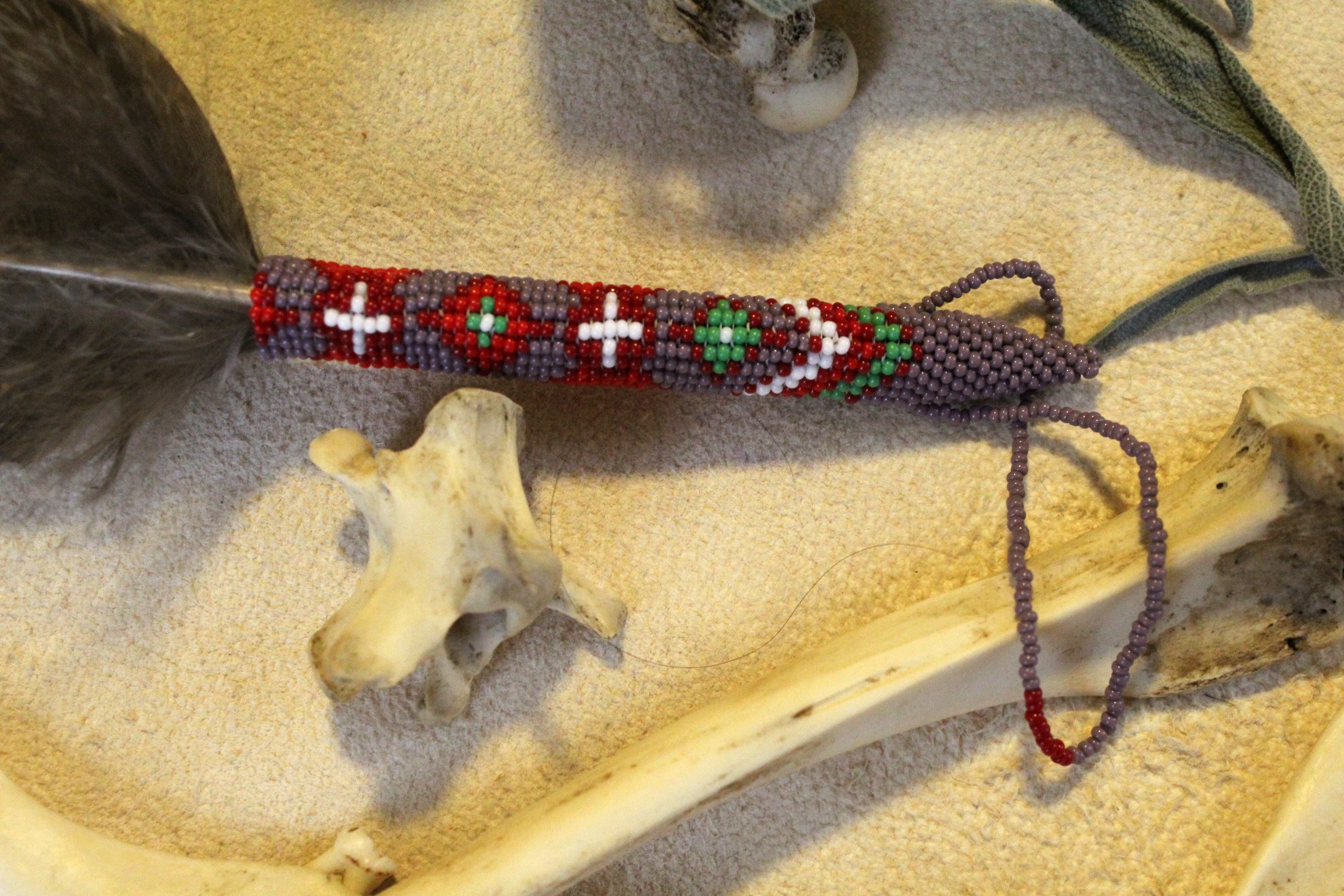Spiritual Prayer Feather, Smudge Feather Native - Imagen 4