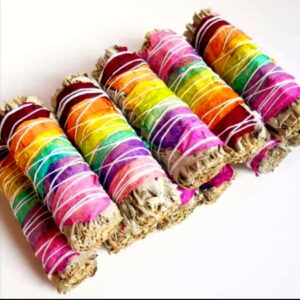 White Sage Rose Bundle 10 cm.
