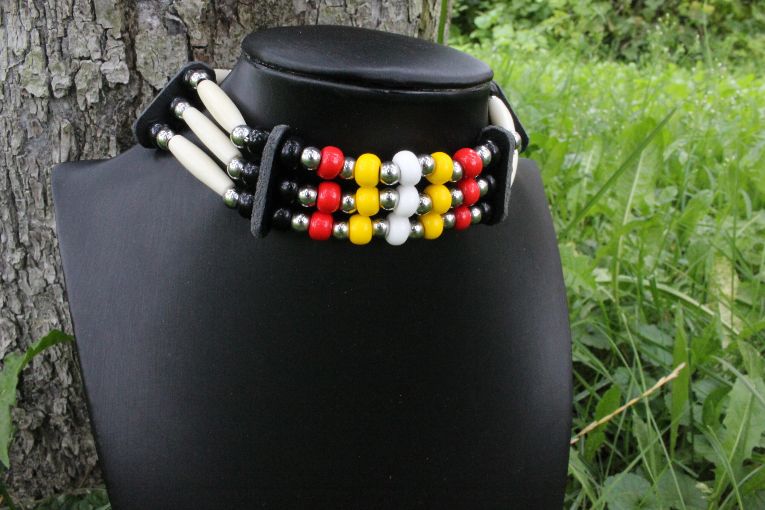 Traditional Lakota Choker 4 Directions Native American