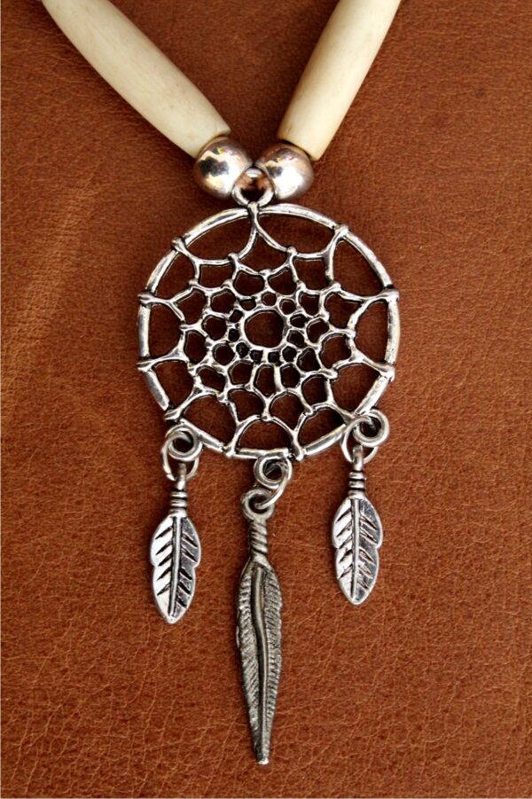Dream Catcher Necklace, Native American - Imagen 4