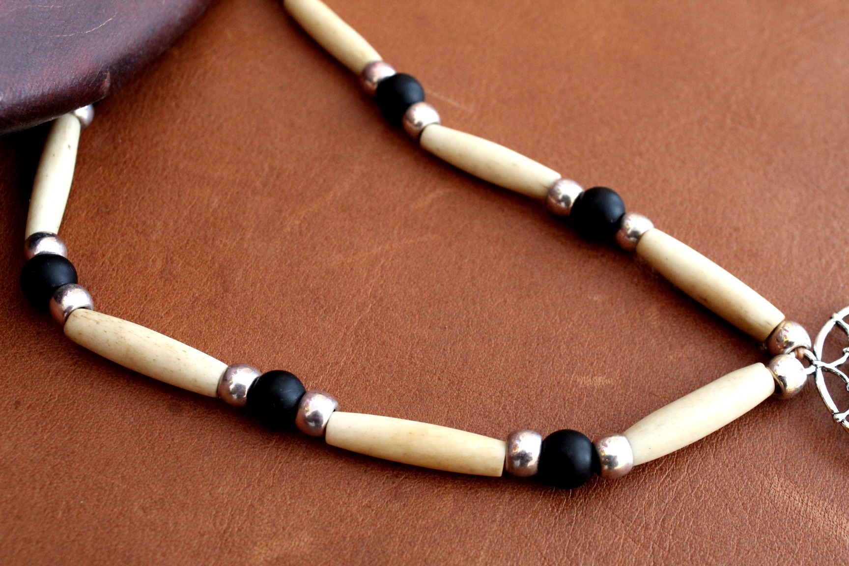 Dream Catcher Necklace, Native American - Imagen 3