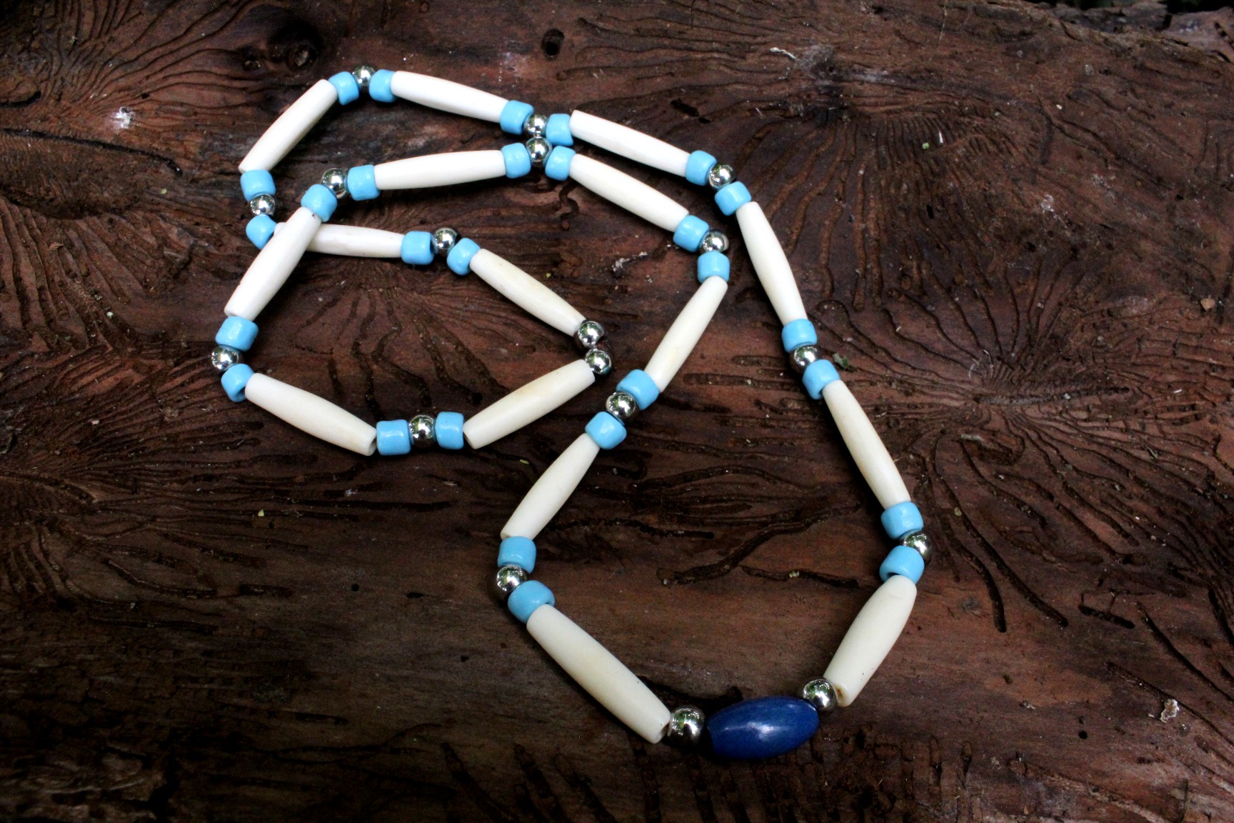 Navajo Style Necklace, Native American - Imagen 2