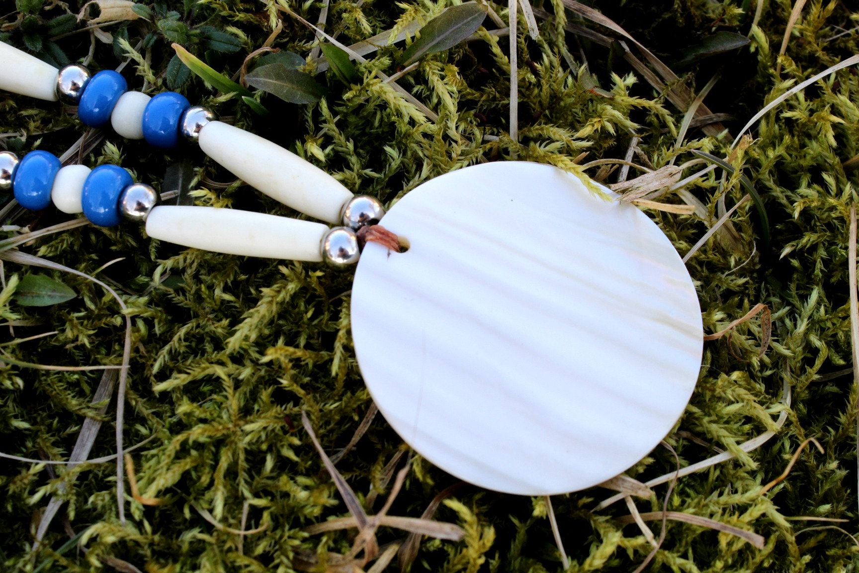 Mother of Pearl Native Necklace - Imagen 6