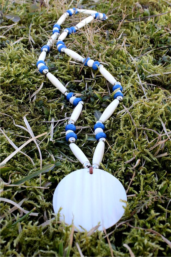 Mother of Pearl Native Necklace - Imagen 5