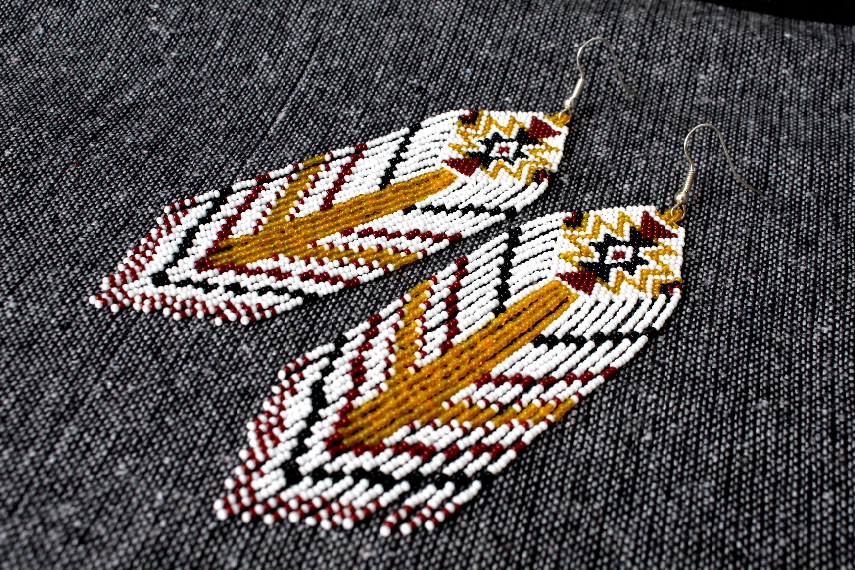 Lakota Style Earrings Native American - Imagen 5
