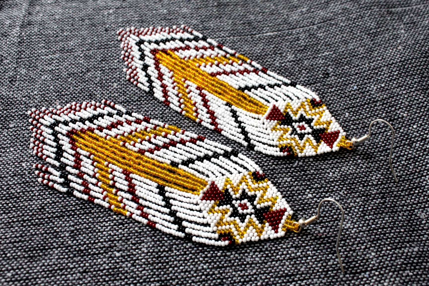 Lakota Style Earrings Native American - Imagen 4