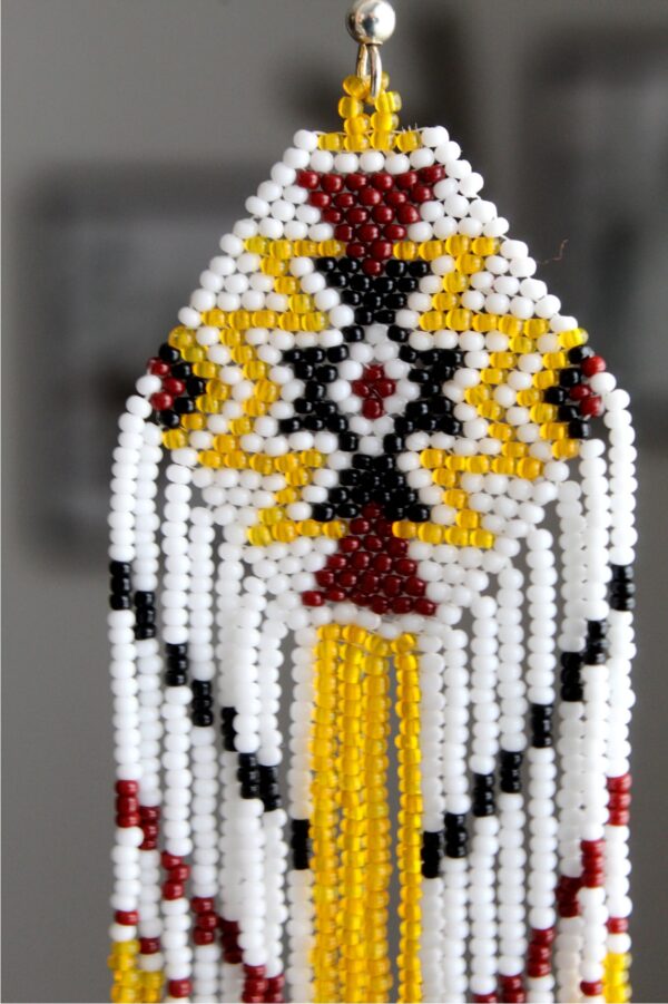 Lakota Style Earrings Native American - Imagen 3