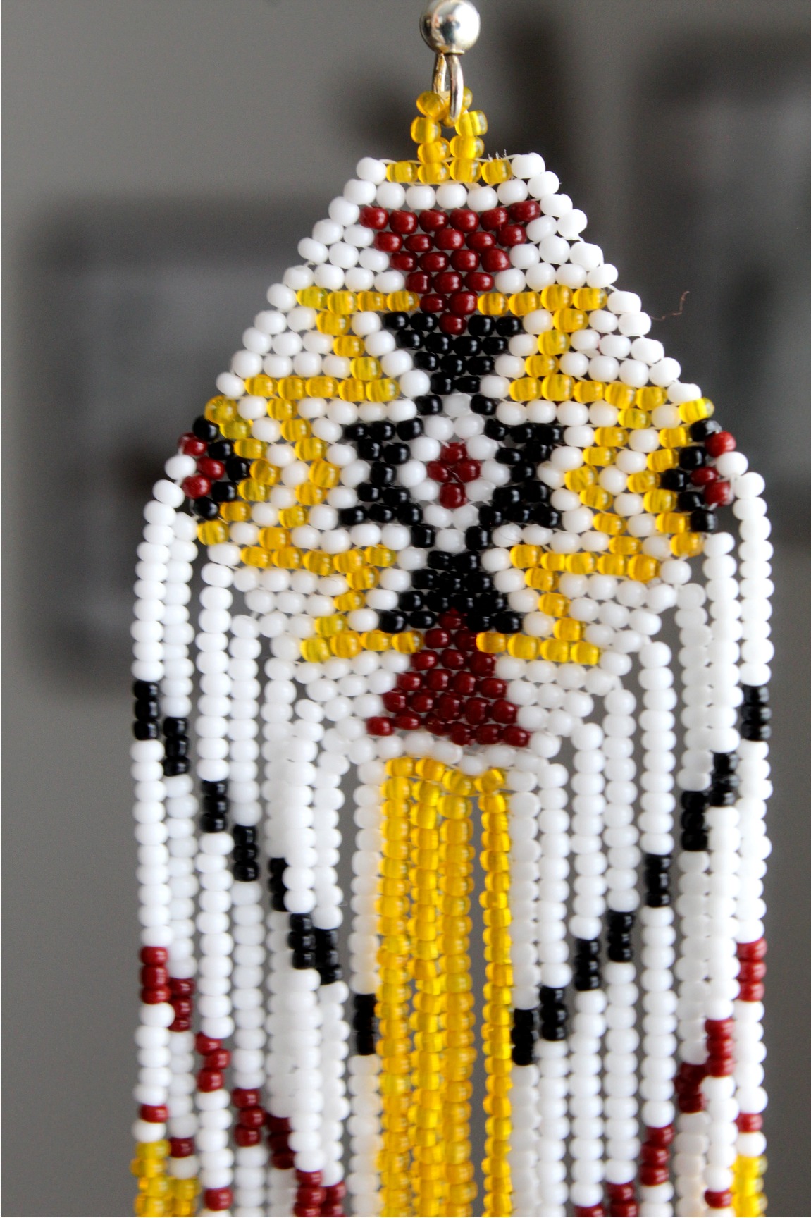 Lakota Style Earrings Native American - Imagen 3