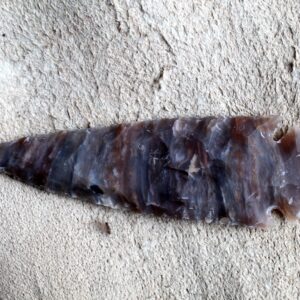 Flint Striped Arrowhead, Native American