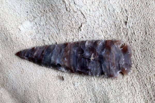Flint Striped Arrowhead, Native American