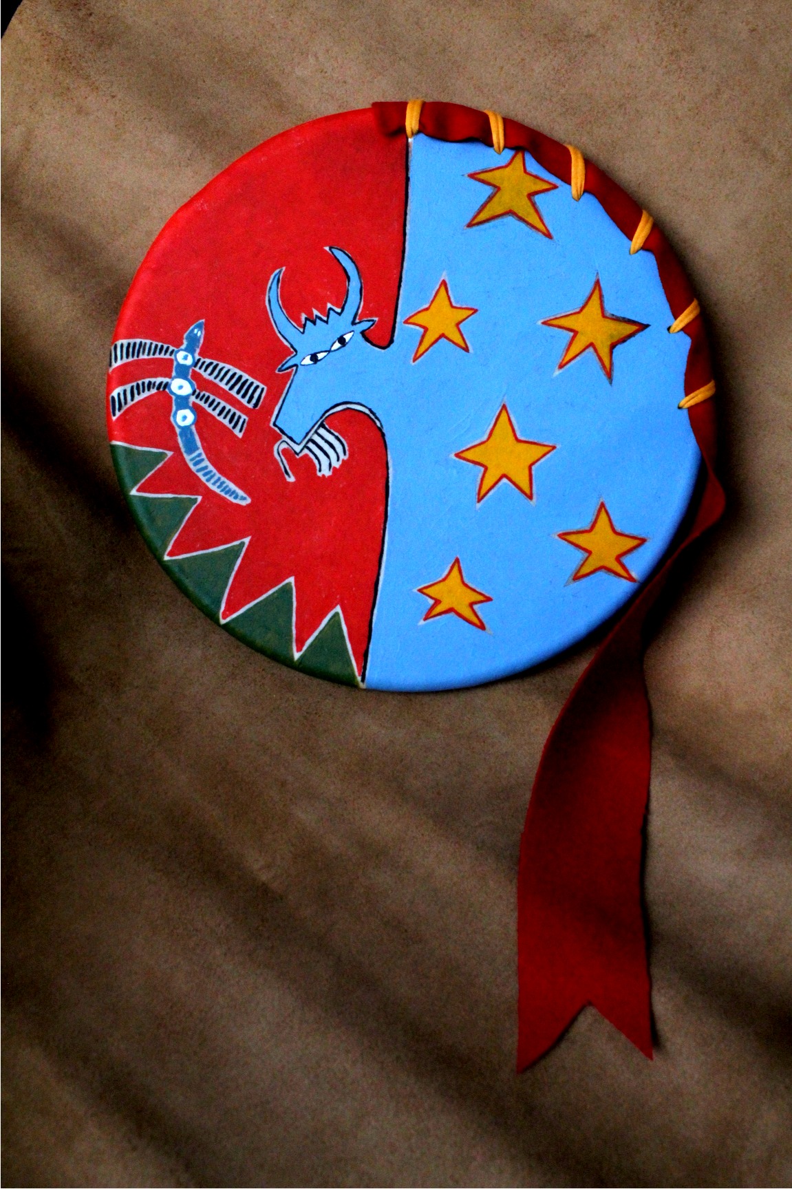 Buffalo Star Shield, Native American - Imagen 5