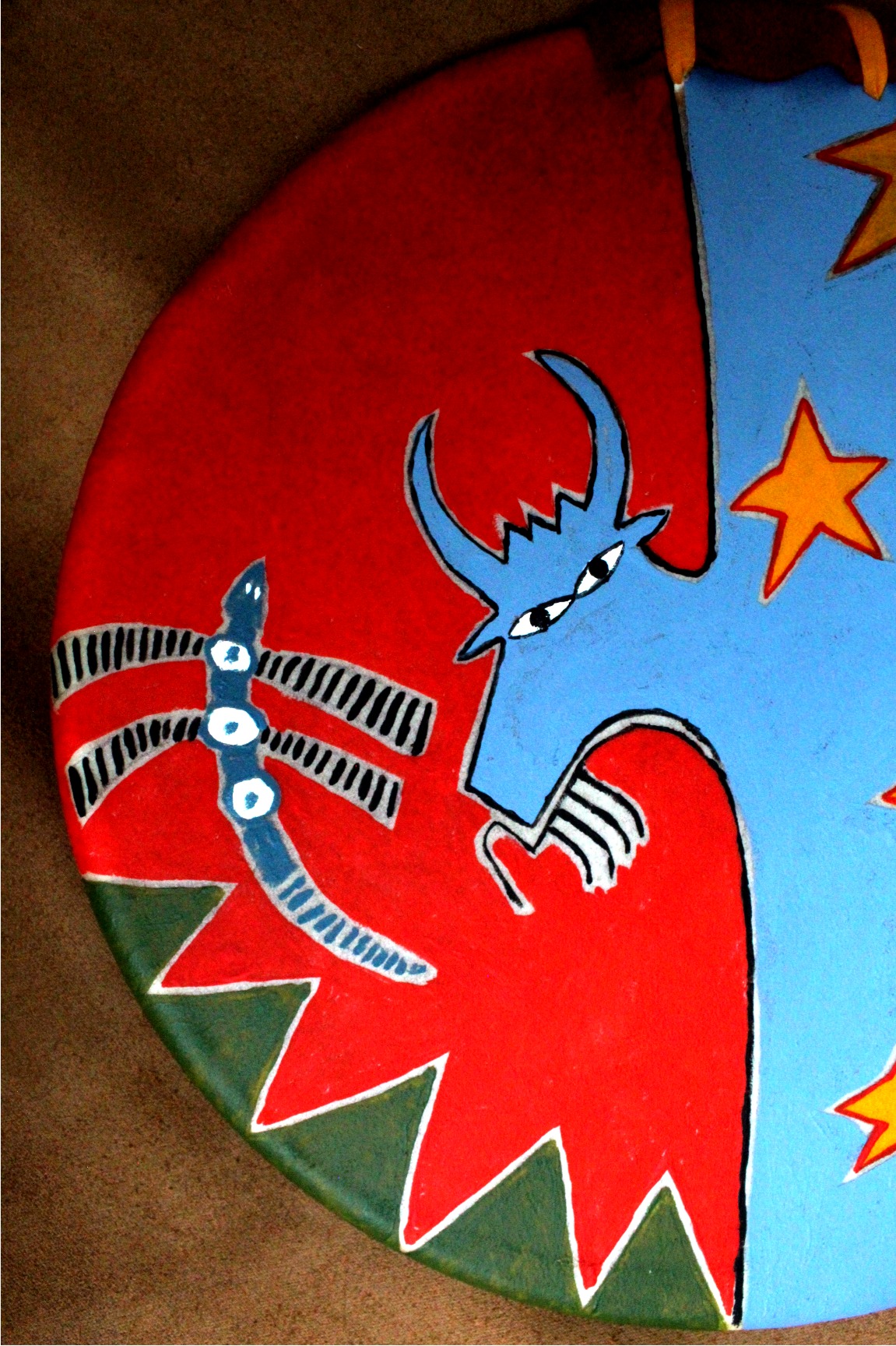 Buffalo Star Shield, Native American