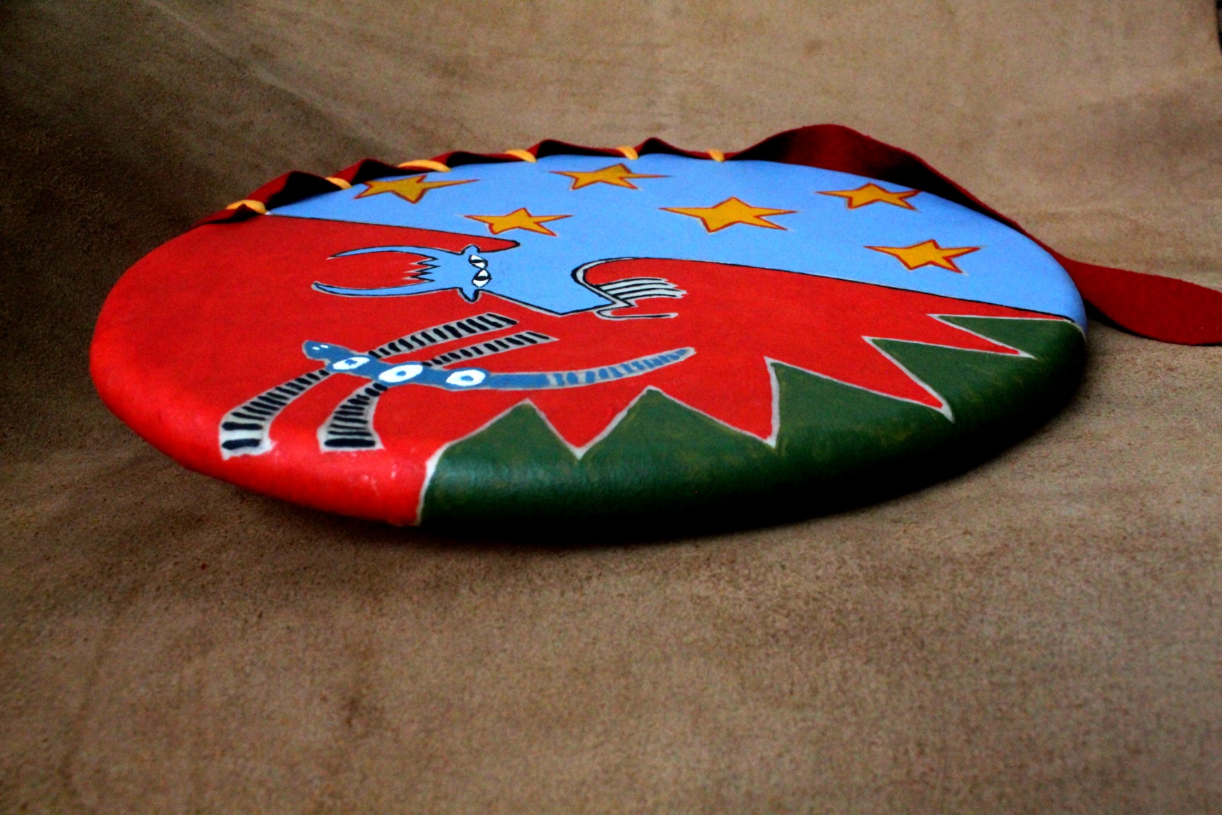 Buffalo Star Shield, Native American - Imagen 3