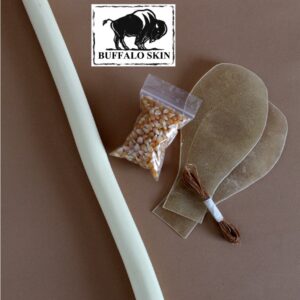 Rattle Kit Buffalo rawhide Native American