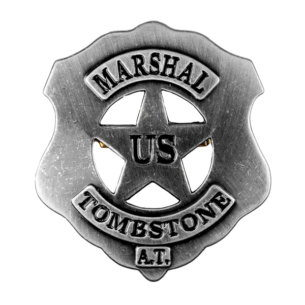 U.S Marshall Tombstone Badge - Imagen 5