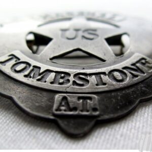 U.S Marshall Tombstone Badge