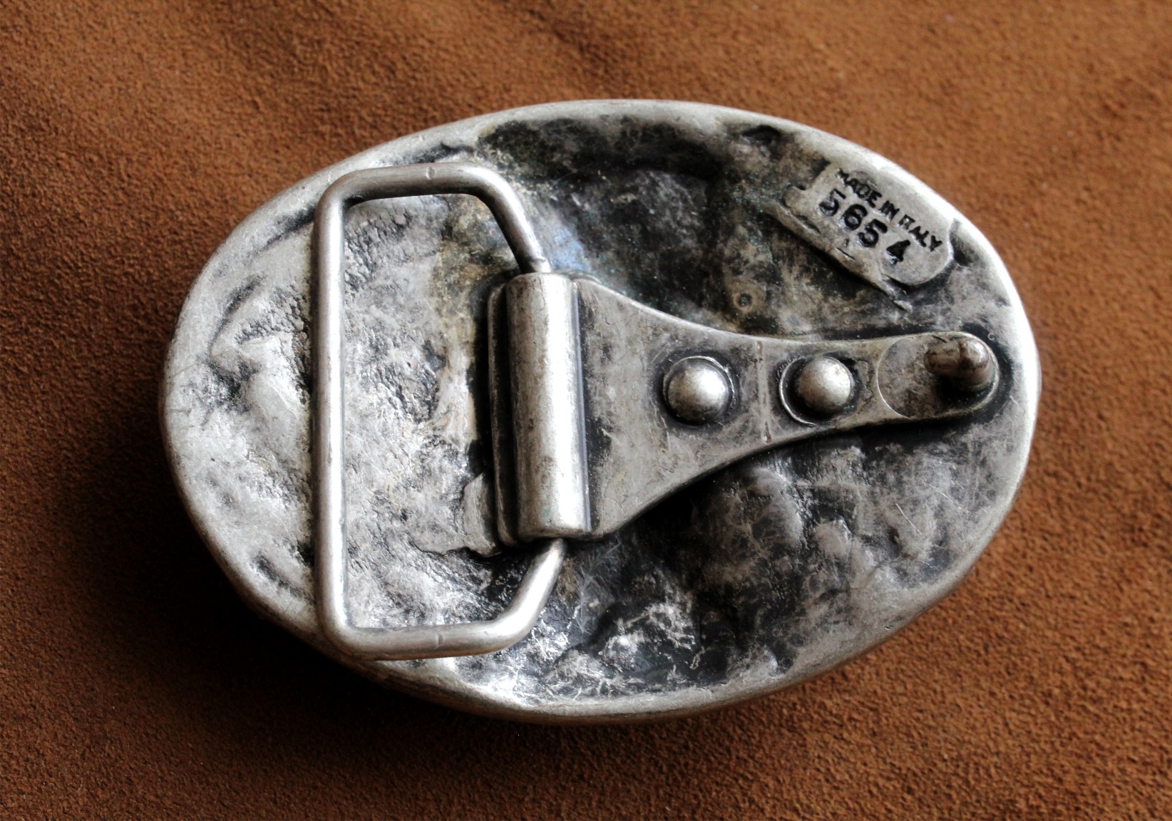 Zuni Style Buckle, Native American - Imagen 3