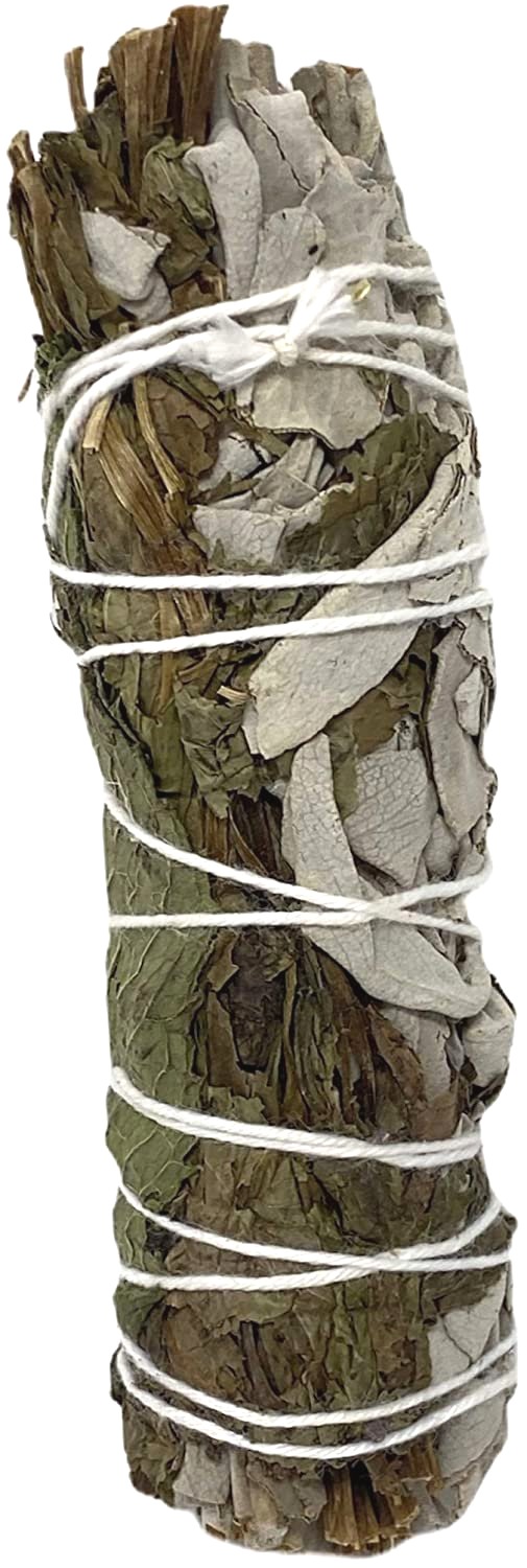 White Sage Pippermint Bundle 10 cm. - Imagen 2
