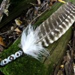 DP004 Pluma decorada