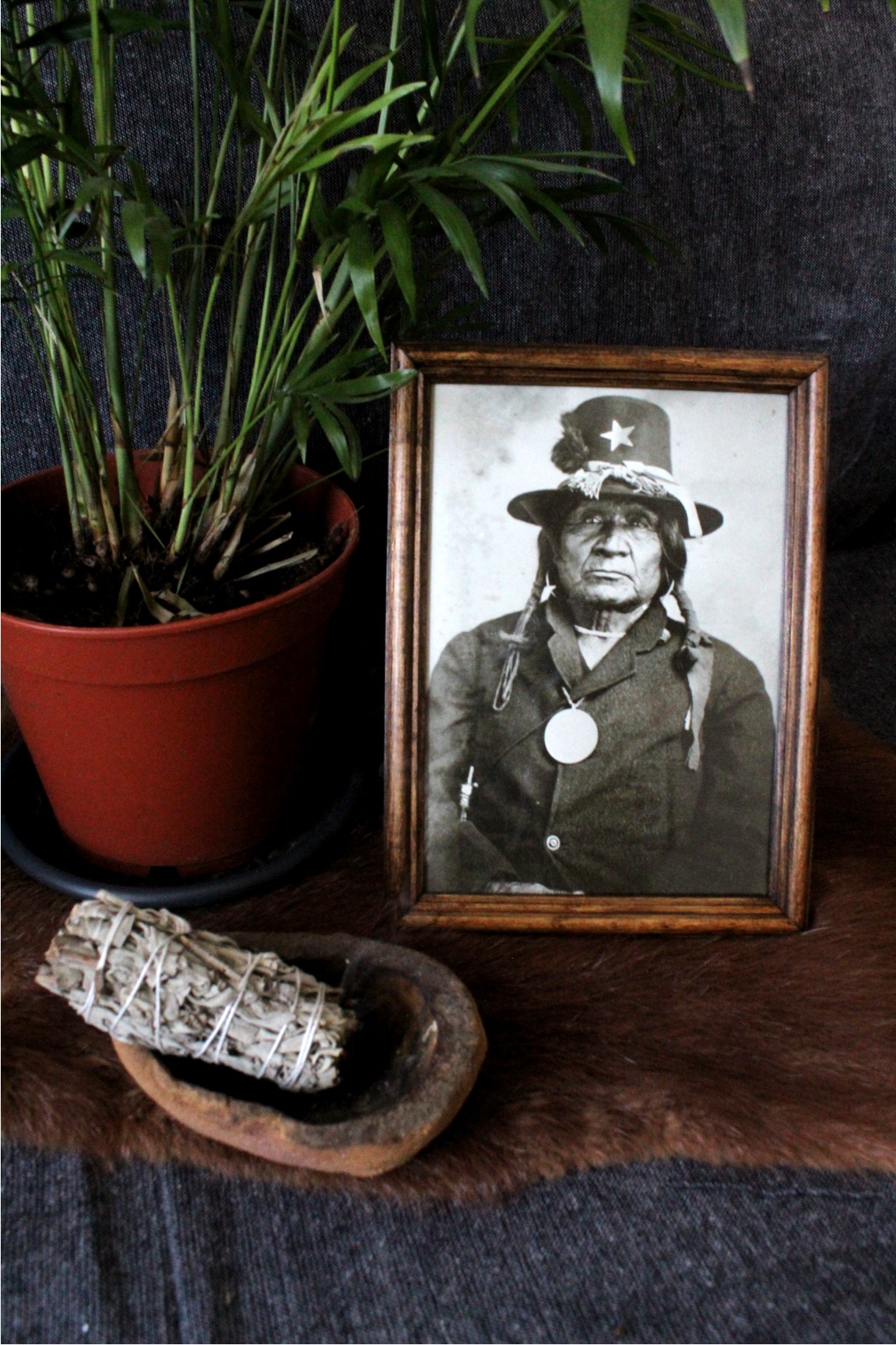 Tasawi Comanche Chief, Image with Frame Included - Imagen 5