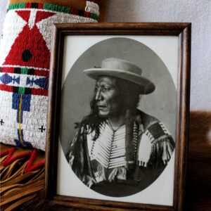 High Wolf Lakota Chief, Image with Frame Included