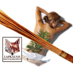 Willow and amber brushes, 50 cm.