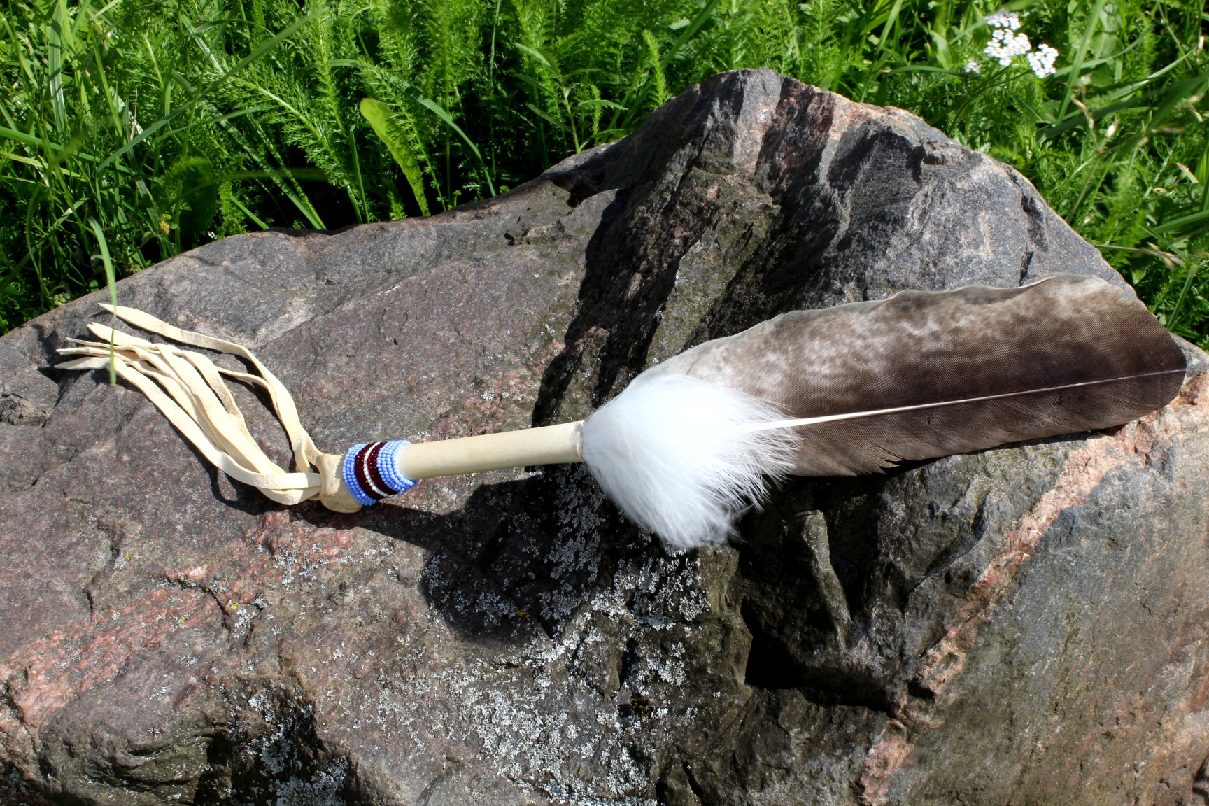 Smudge Feather, Spiritual Prayer Feather - Imagen 5