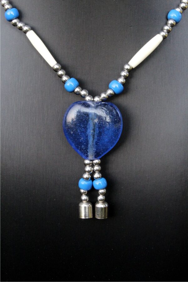Sea Heart Necklace, Native American Style - Imagen 4