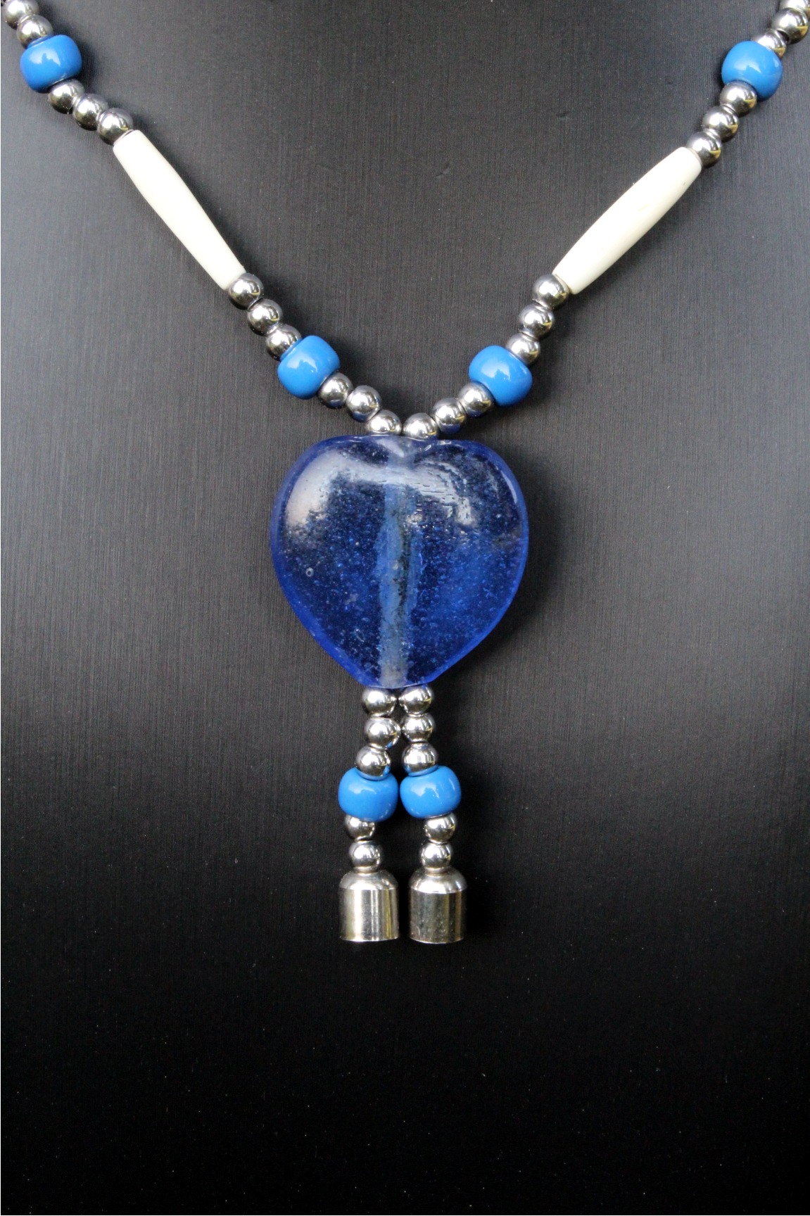 Sea Heart Necklace, Native American Style - Imagen 4