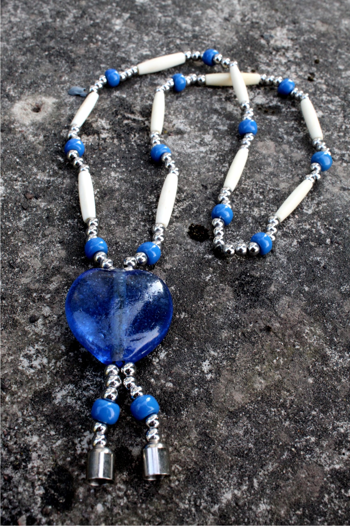 Sea Heart Necklace, Native American Style - Imagen 3