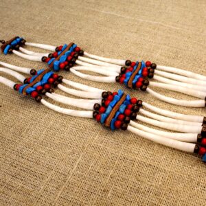 Dentallium Traditional Earrings