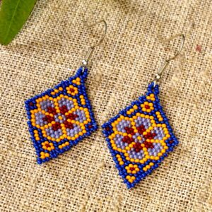 Beadwork Peyote Earrings