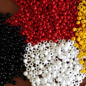 Four Directions Crow Beads